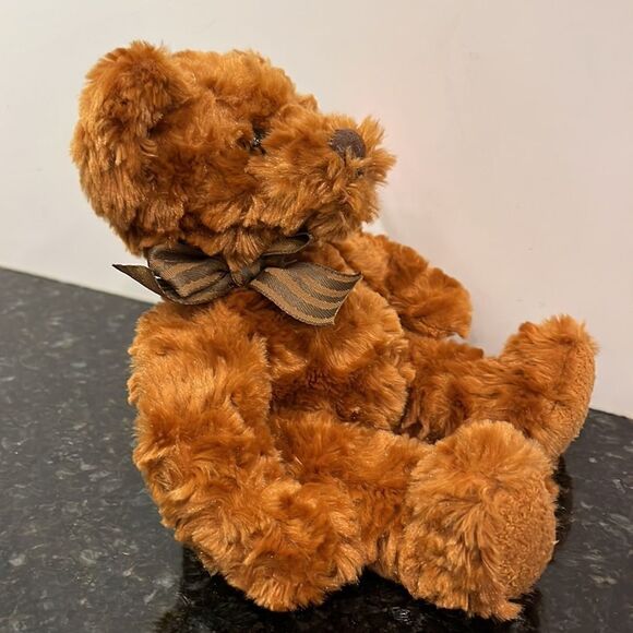 RUSS Berrie And Co, Make Someone Happy Brown Teddy Bear Tag 9" Stuffed Plush - Picture 8 of 11